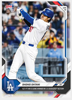 Shohei Ohtani 2026 Topps NOW Winning HR #341 ** PRESALE **