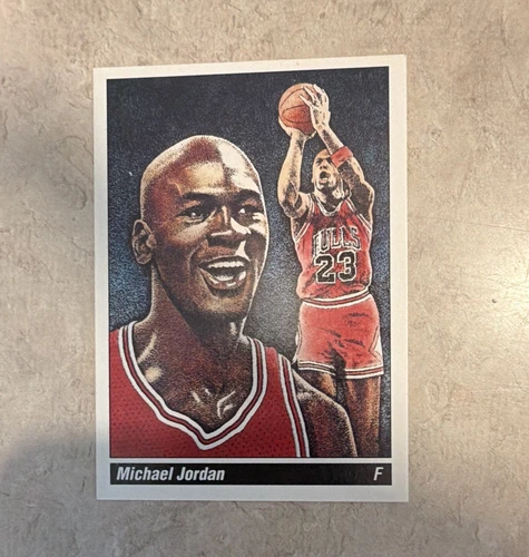 Fleer 1990-91 Michael Jordan #26 Chicago Bulls NBA Basketball Trading Card