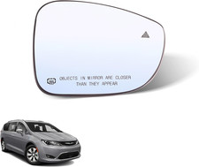 Right Side Mirror Glass Wheatedblind Spot Detection Compatible For 2017-2024 C