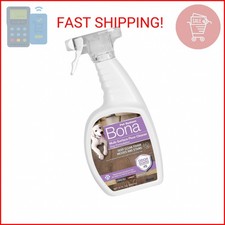 Bona Pet Spray Odor Eliminator, Dog Formulation, 32 fl oz, Safe for Carpeted Are