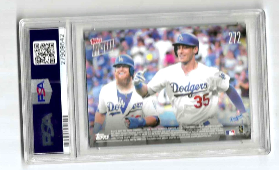 2017 Topps Now - #272 Cody Bellinger (RC) - Image 2 of 2