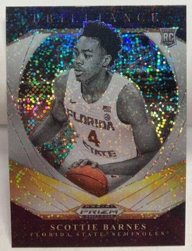 Scottie Barnes [White Sparkle] #4 2021 Panini Prizm Draft Picks Brilliance card