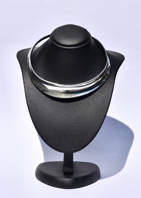 Vintage Jensen Denmark Pewter Choker / Torque - Jorgen Jensen #129  