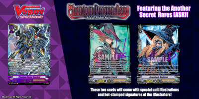 phantom dragon aeon booster box Blaster Overlord (V-BT10/002EN) [Phantom Aeon] Another Secret Rare CARDFIGHT VANGUARD BOOSTER BOX 