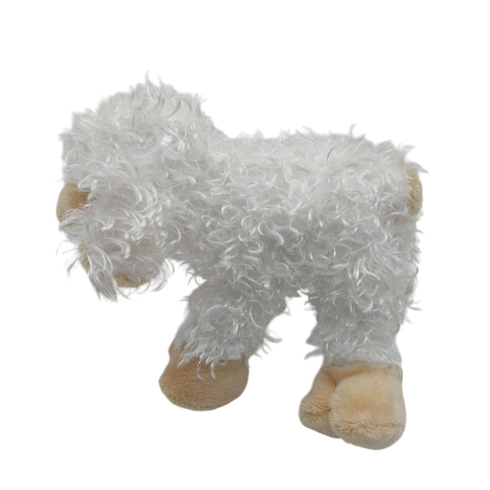 Webkinz Baby Sheep Lamb Plush No Codes White Tan HM201 - Image 3 of 4