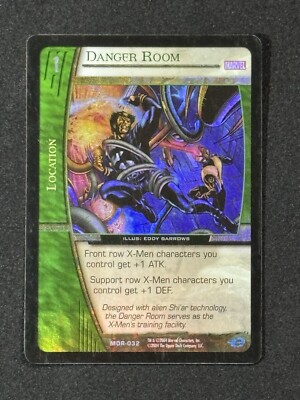 2004 VS System Marvel Origins Unlimited Danger Room FOIL #MOR-032