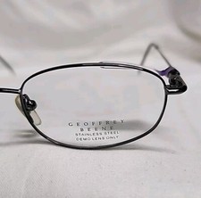 Geoffrey Beene GB 1211 Gunmetal Full Rim Metal Eyeglass Frame 49/20/143