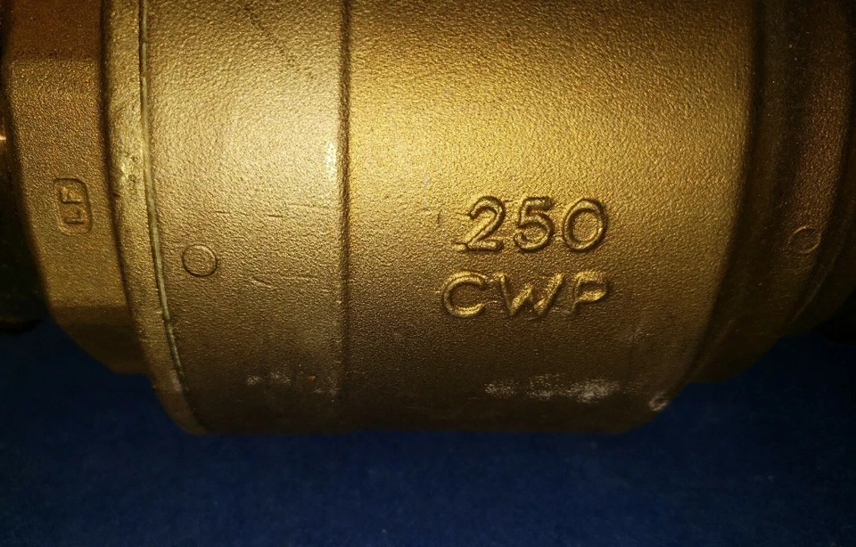 77VLF-100-01 - Válvula de bola forjada de extremo de prensa sin plomo de 3" Foto 4 de 4