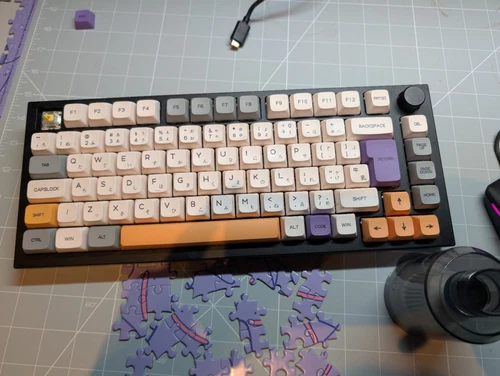  Glorious GMMK Pro ISO Mechanical Keyboard Hot-Swappable, 