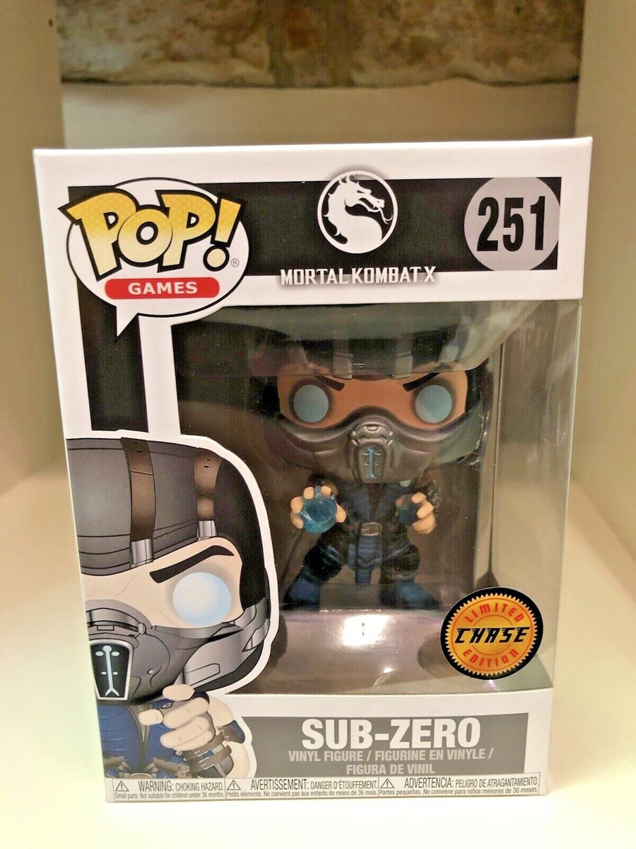 Figurine Pop Mortal Kombat #251 pas cher : Sub-Zero