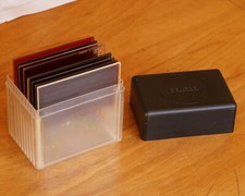 Genuine Cokin Filter Set w/ 10 filters, Filter Case