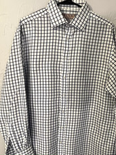 Mens Thomas Pink Brand Long Sleeve Button Up Shirt Size 16-1/2-35