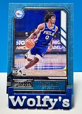 Tyrese Maxey 2020-21 Chronicles Playbook Basketball № 168 RC Philadelphia 