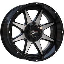 5x5.5 5x150 5x139.7 Wheels Rims Rt800 Gloss Black -18 110.5mm 20 10 Wide 4 Pcs