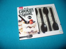 Becky s 6 essbare Schokoladenlöffel  Dark Ch...
