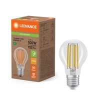Ledvance E27 Besonders Effiziente Led Lampe Classic Klar 7,2W Wie 100W 2700K
