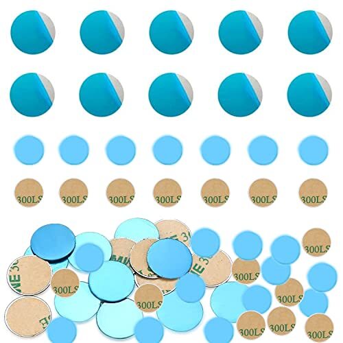 FFTANXS 150 pcs Piastrine metalliche per figure Tonie,Placche Metalliche (l9M)