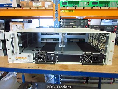 Aruba WS-5004 Mobility Controller 6000 EMPTY Chassis 2X PSU - EXCLUDING MODULES