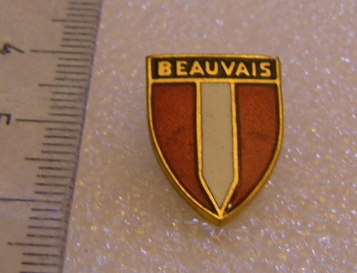 Broche Vintage Blason Cap Gris Nez - Insigne Touristique Drago - Occasion En Bon état