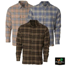 NEW BANDED CASUAL GEAR EVERGLADES FLANNEL LONG SLEEVE SHIRT