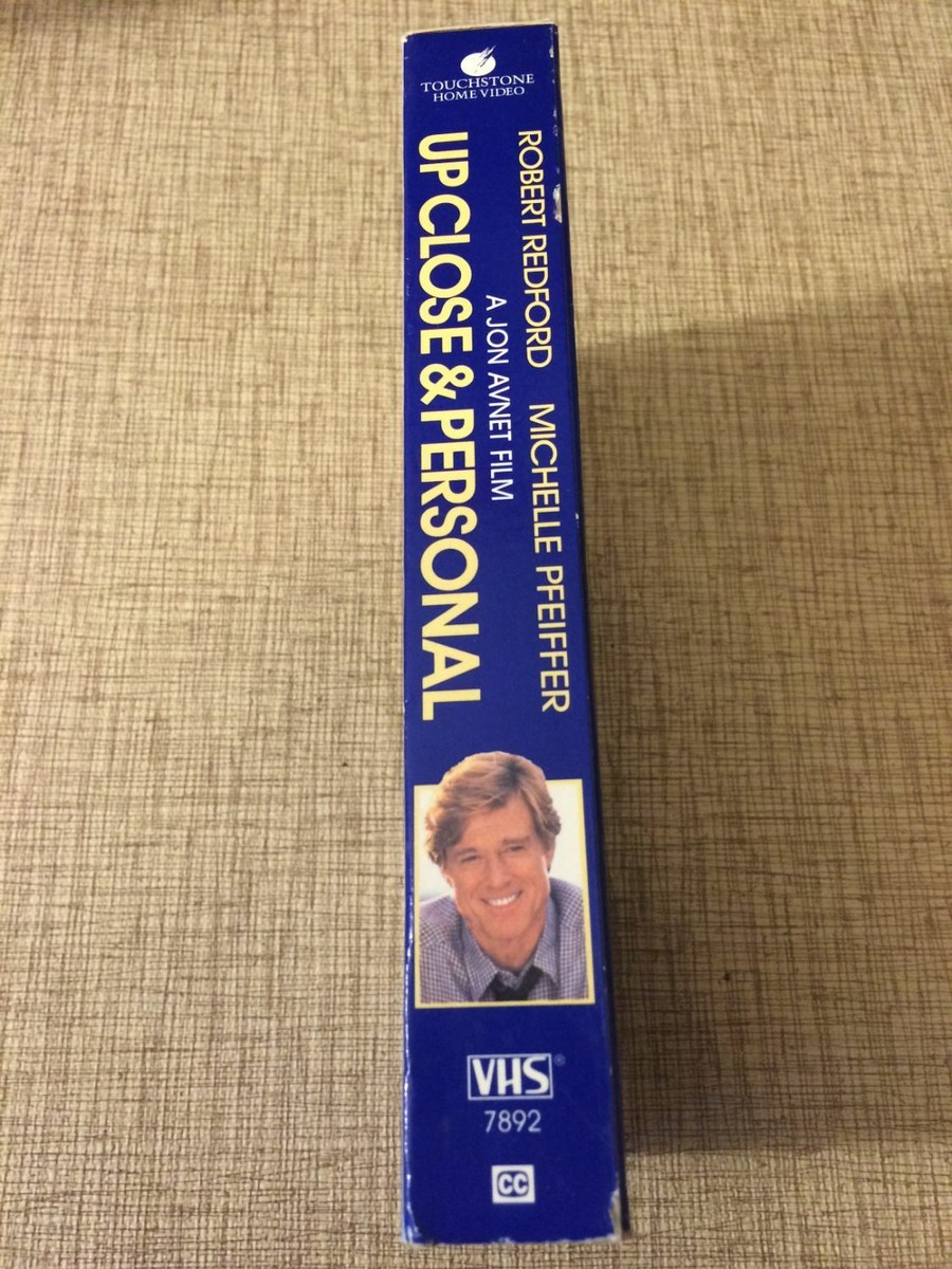 Up Close And Personal VHS Tape Used Movie Robert Redford Michelle