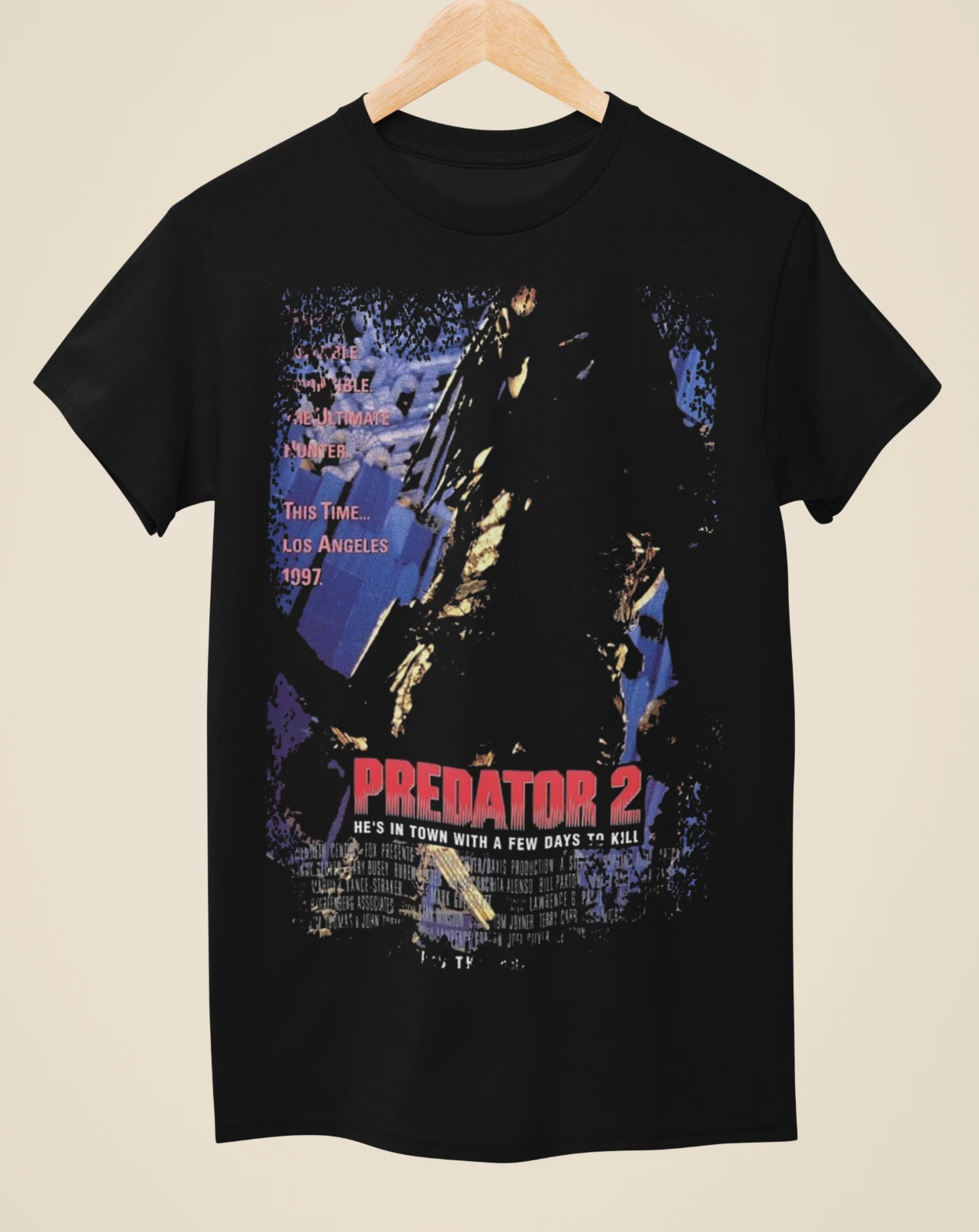 Predator 2 - Movie Poster Inspired Unisex Black T-Shirt
Opens in a new window or tab