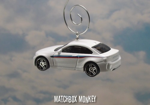 2 Series BMW M2 Coupe White Custom Christmas Ornament 1/64 F22 Adorno 228i - Picture 10 of 10