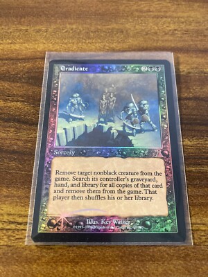 MTG✨ERADICATE FOIL✨Urza's Destiny MINT UNCOMMON Sorcery 1999