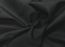 tissu Jean enduit gris foncé