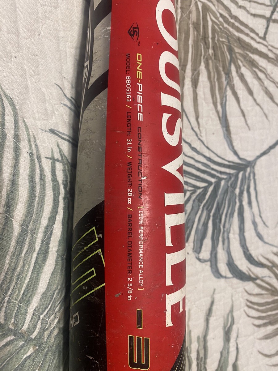 Batte Louisville Slugger Omaha 516 – BBCOR 31″/28oz (-3) – Aluminium – Adulte