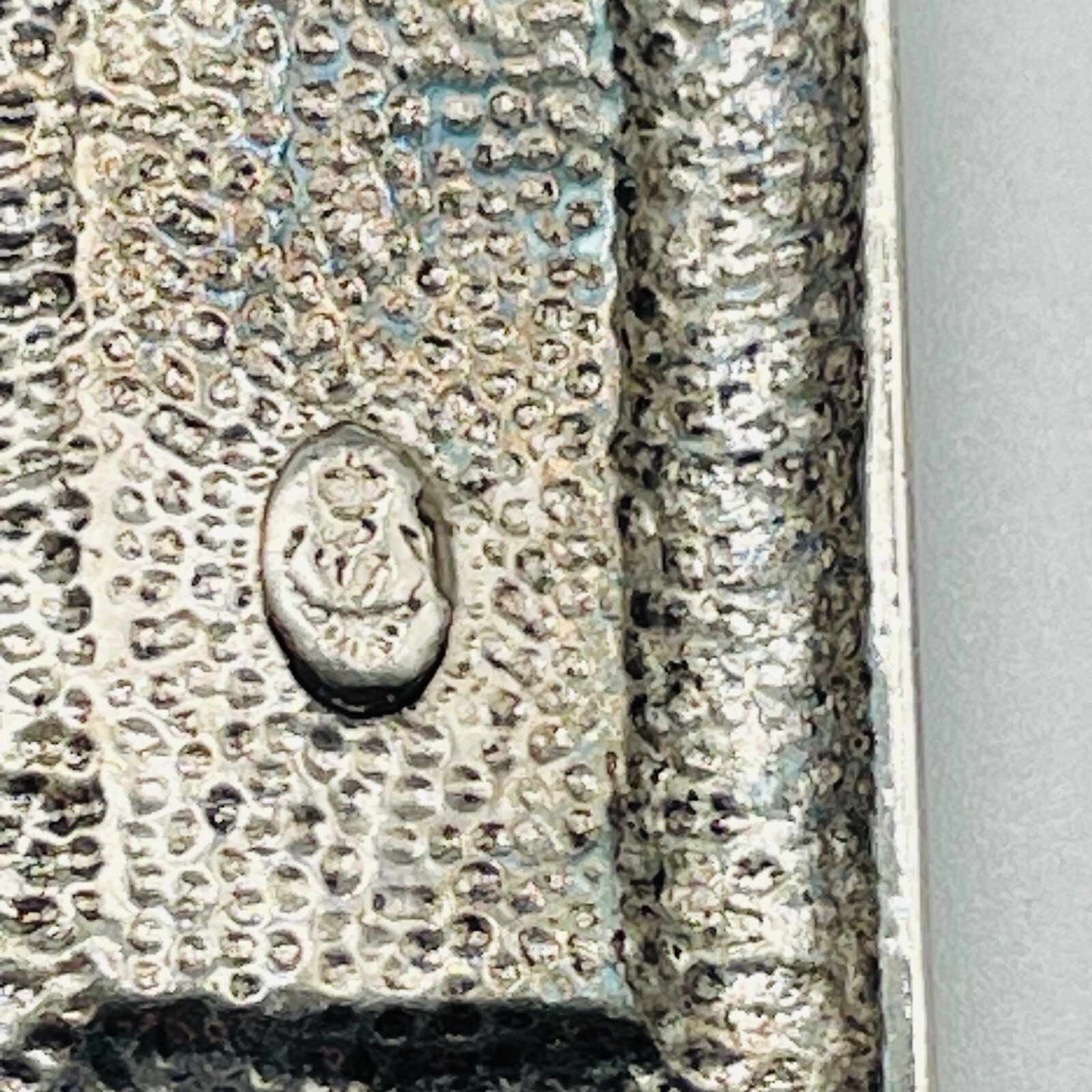 PREMIER DESIGNS Silver Tone Rectangular Mother of… - image 6