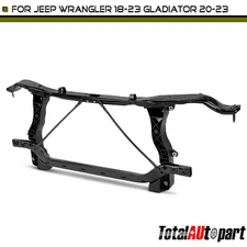 Radiator Support Assembly for Jeep Gladiator JT 2020-2023 Wrangler JL Front Side