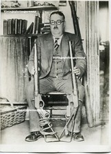 G1086 Foto 20er Jahre Spezial - Gewehr für Wal - Fischfang Harpune Walfänger