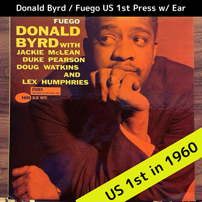 刻印有 Donald Byrd Fuego ST-84026 刻印有 Donald Byrd Fuego ST-84026 Donald Byrd / Fuego, Blue Note