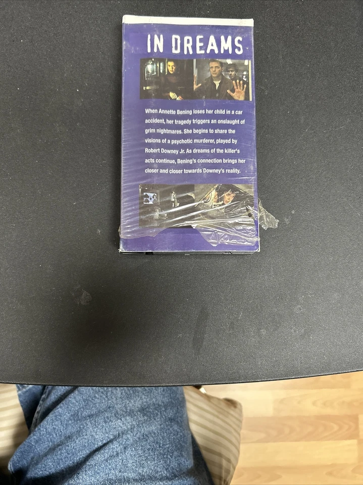 In Dreams VHS Tape Annette Bening, Robert Downey Jr. (New Line Used) - Image 4 of 4