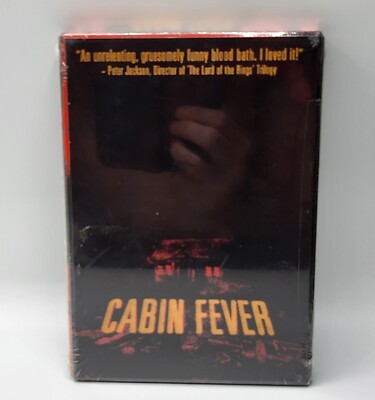 Cabin Fever DVD Rider Strong Jordan Ladd Lenticular Cover 3D New Sealed 