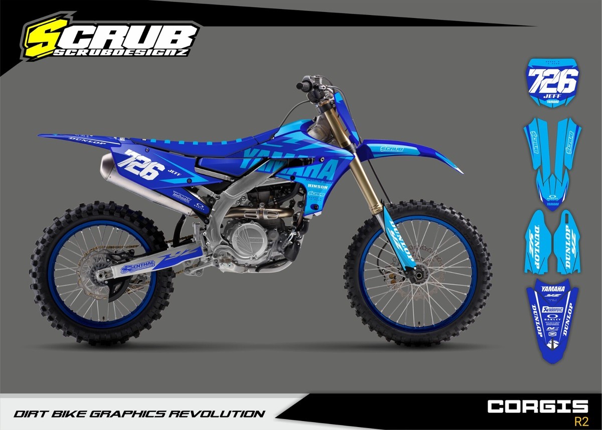 Plastics + Graphics Yamaha YZ450F 2018-2022 YZ250F 2019-2023 Race