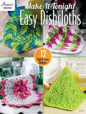 Make-It-Tonight Easy Dishcloths from Annie's Crochet