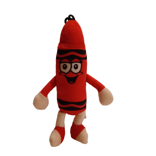 Peluche Crayola Experience 2018 7" Wild Strawberry con clip - Imagen 4 de 11