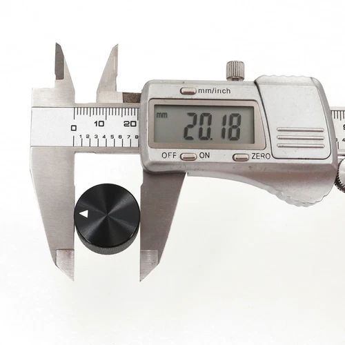 5x Solid Aluminum 20*15.5mm Audio Rotary Control 6mm Dia Potentiometer Knob NEW - Picture 4 of 26