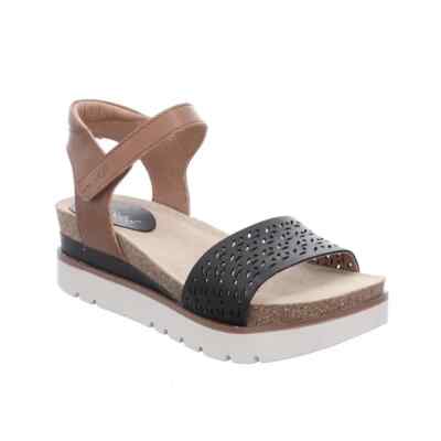 Women's Josef Seibel Clea 09 Black Sandal Many Sizes New In Box Save Big