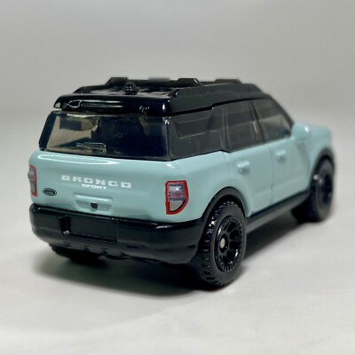 2022 Ford Bronco Sport Light Blue 1:64 Scale Diecast Diorama