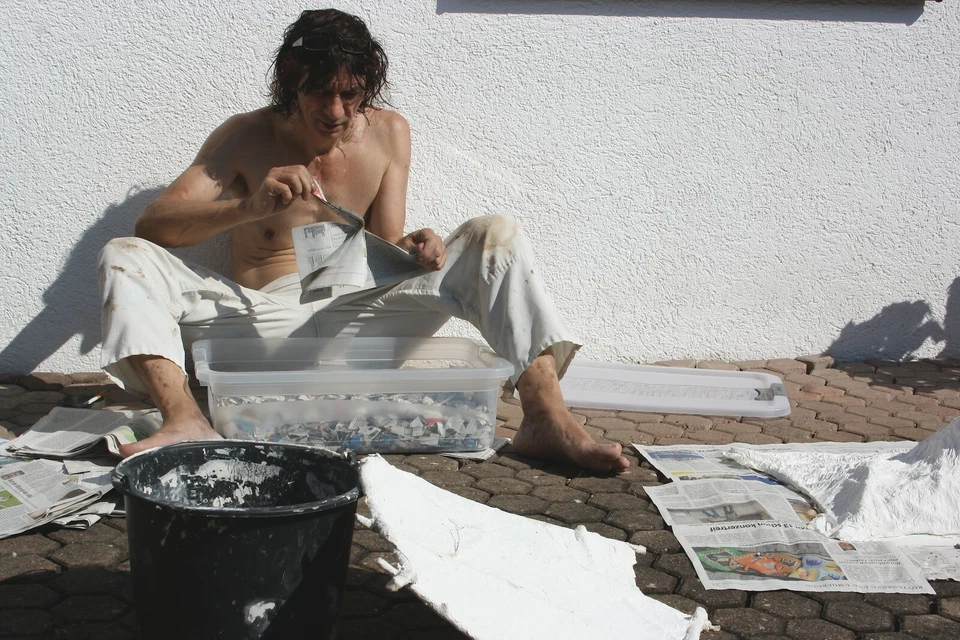 Dibujo a mano daily waste papel Prof em Loeschner-Gornau 1509 Foto 2 de 4