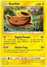 Stunfisk - 56/214 - Rare Pokemon NM-Mint Unbroken Bonds