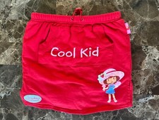 Strawberry Shortcake Skirt Skort Kids Size 7-8 Vintage Y2K 2000s Patches HTF 