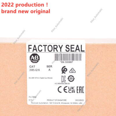 2022 Newest Allen-Bradley 2085-IQ16 Micro800 16 Point Digital Input Module