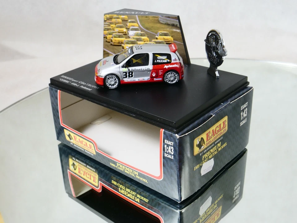 Universal Hobbies 3022541 Renault Cliotrophy Cobra #38 Policand Nuovo Box 1/43 - Immagine 4 di 4
