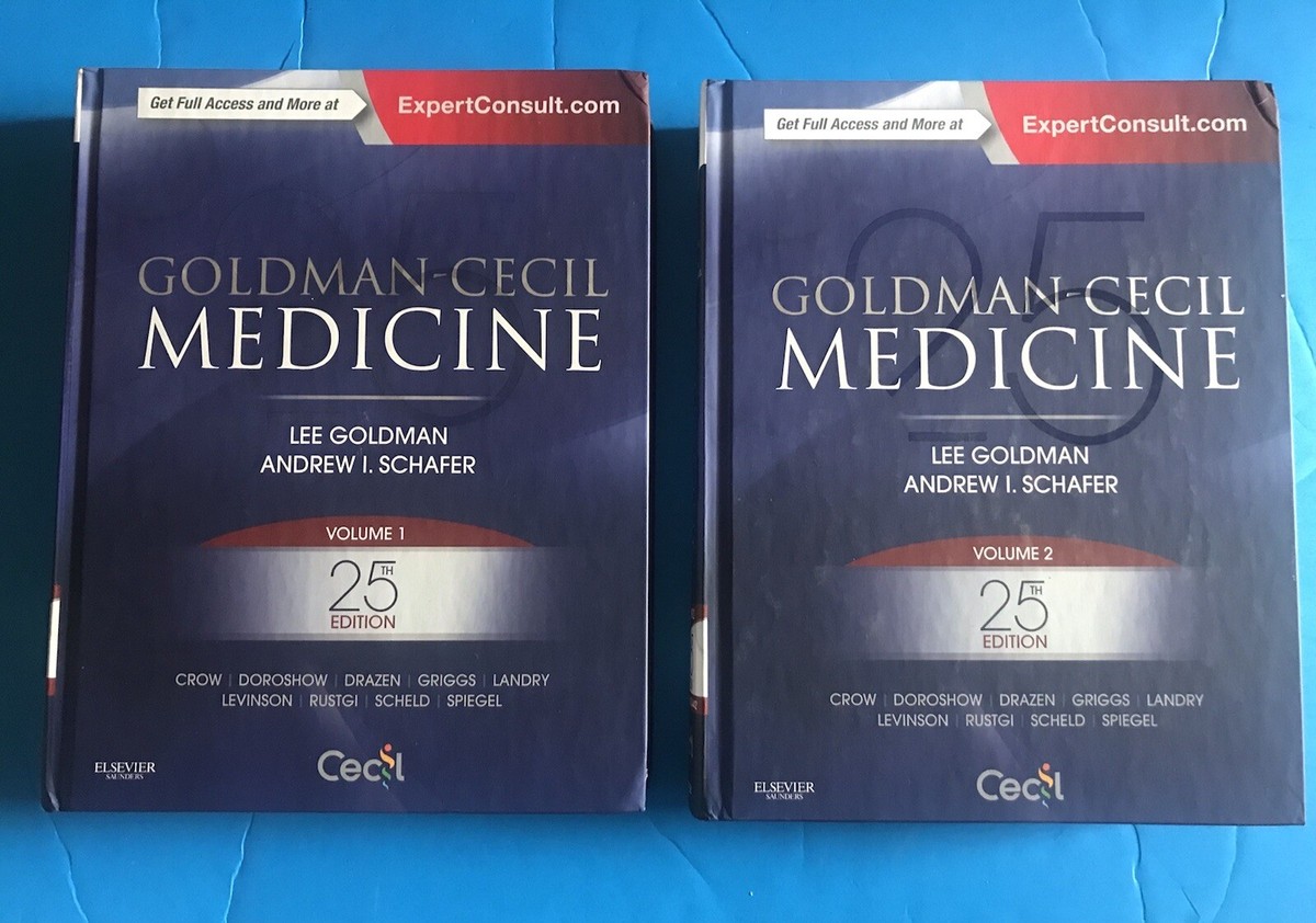 Nice Goldman-Cecil Medicine, 2-Vol Set (Cecil Textbook of Medicine
