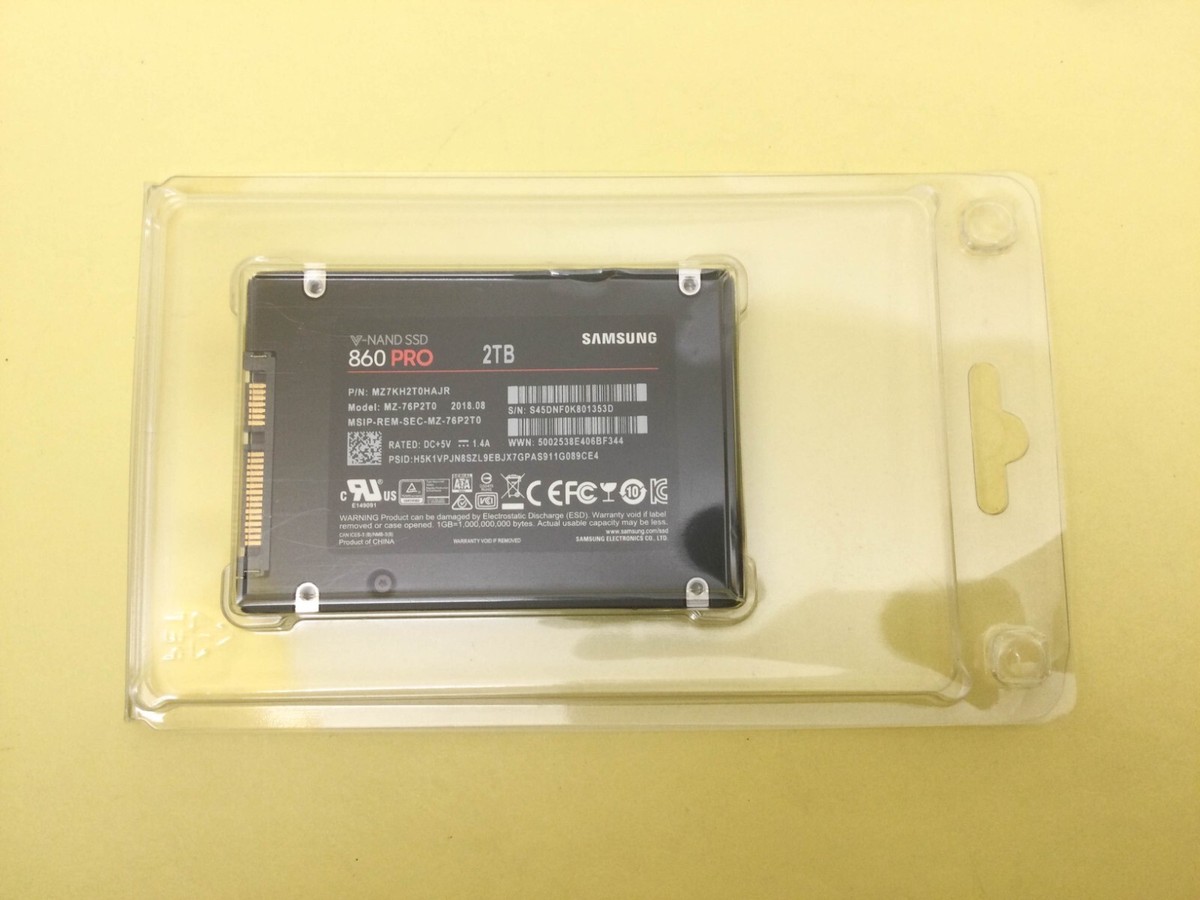 Samsung 860QVD SSD 2TB フォーマット済 Samsung 860 Pro 2TB 2.5