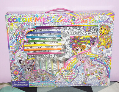 New Lisa Frank Color Me Calm Adult Coloring Kit | eBay